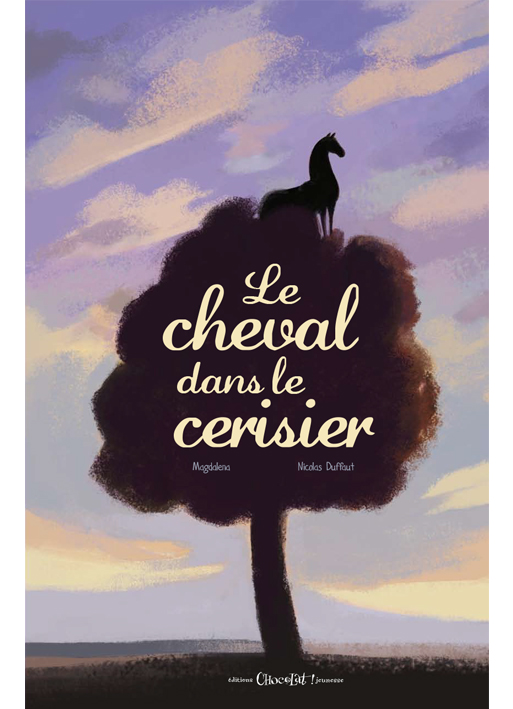 Le cheval dans le cerisier